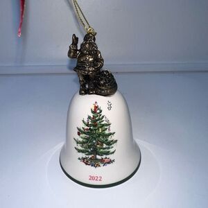 Spode Christmas Edition 2022 Annual Bell ornament